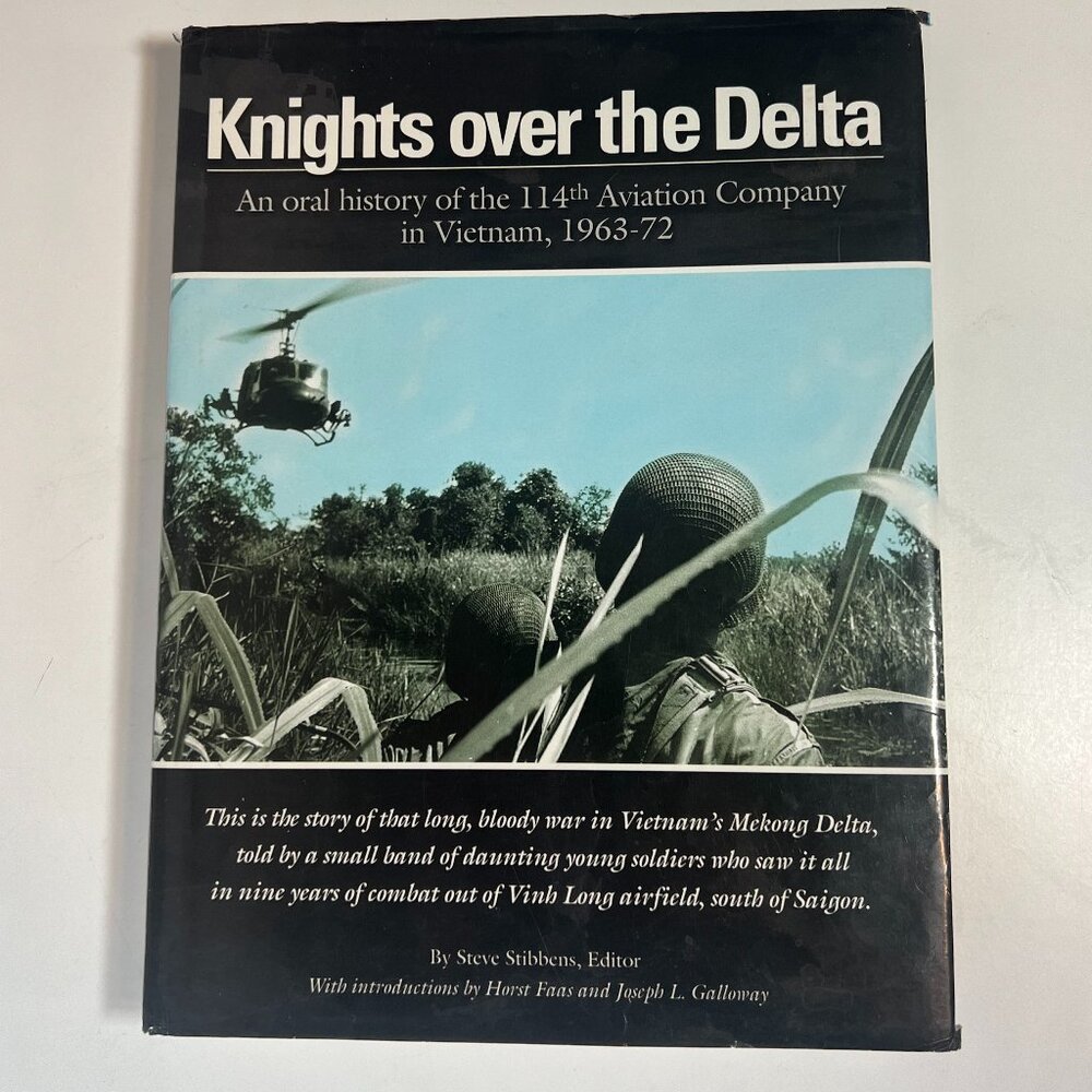 Knights Over the Delta Vietnam Hardcover Book